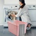 thumbnail image 4 of Openpig Handheld Clothing Basket Toy Basket for Baby Kids Bath Towel Kids Toy Basket Clothing Storage Rack Clothes Hamper Clothes Organizer Child Rectangle, 4 of 8