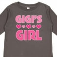 thumbnail image 4 of Inktastic Gigi Girl Granddaughter Girls Long Sleeve Toddler T-Shirt, 4 of 5