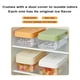 thumbnail image 5 of DEKAXID Molde para cubitos de hielo reutilizable, bandeja para cubitos de hielo fáciles de liberar, con caja de almacenamiento para refrigerar cócteles y whisky, 5 of 7