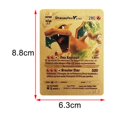 thumbnail image 5 of 165Pcs Gold Foil Card VSTAR VMAX EX GX Cards English French German Spanish Charizard Pikachu Arceus Silver Cards, 5 of 5