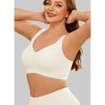 thumbnail image 2 of Daystry Womens Plus Size Wireless Bra Supportive Seamless Bras Full Coverage Push Up Comfortable No Underwire Tshirt Bras, 2 of 9