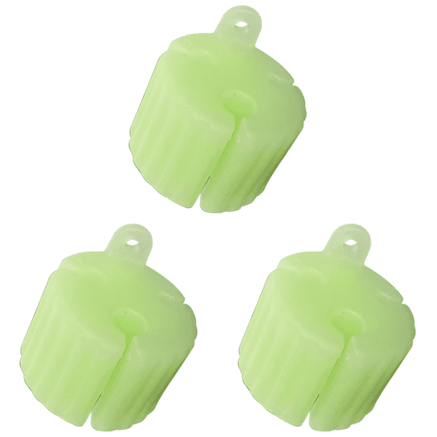 Mini Herramienta Pesca Con Clip Fija para Caña Pescar Silicona (color Noctilucente)