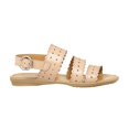 thumbnail image 2 of Sandalias Casuales Para Niñas Casuales Cómodas Tipo Piel beige 18, 2 of 6