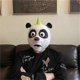thumbnail image 3 of Halloween panda mask latex animal head cover party party props cos panda mask Walkbee 6322, 3 of 3