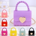 thumbnail image 4 of mdesiwst Women Handbag with Chain Strap Heart Clasp Mini Crossbody Bag Girls Cute Crossbody Purse for Street Dating Shopping, 4 of 8