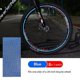 thumbnail image 2 of Pegatinas reflectantes para bicicleta, cinta reflectante fluorescente para ciclismo de montaña, cinta adhesiva, decoración de seguridad, accesorios para bicicleta, 2 of 5