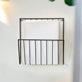 thumbnail image 4 of Hanging Wall File Holder Metal Mail Organizer Multipurpose Storage for Papers Magazines Folders Home Office, 4 of 4