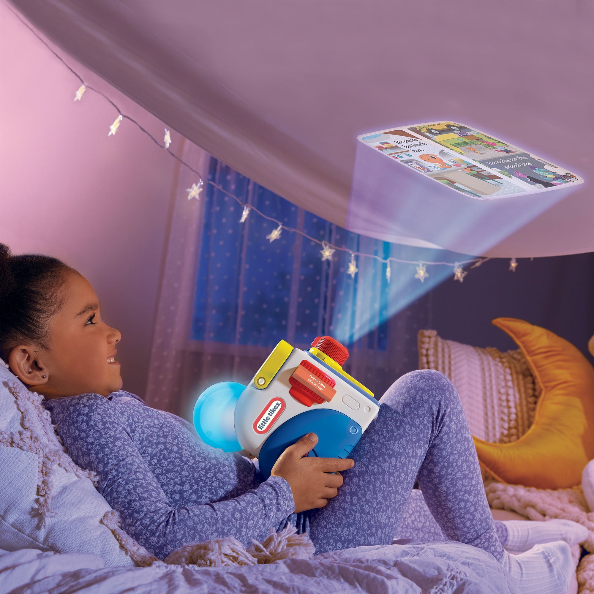 Collection de contes Little Tikes Story Dream Machine Dino - jouet parlant Anglais