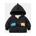 thumbnail image 2 of Odeerbi Clearance Toddler Baby Boys Girls Cute dinosaur Print Winter Hoodie Keep Warm Cotton Clothes Thick Coat, 2 of 6