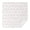 White-4, variant on 42x42 Inch Waterproof Square Tablecloth, Thickened Polyester Table Cover for Dining & Parties, Floral Print