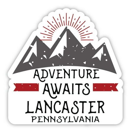 

Lancaster Pennsylvania Souvenir 4-Inch Magnet Adventure Awaits Design