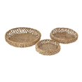 thumbnail image 1 of IMAX 23428-3 Abaca Woven Trays - Set of 3, 1 of 1