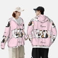 thumbnail image 6 of Sigee Cute Cats Print UPF50+ Men's Sun Protection Hoodie Shirt SPF UV Shirt Long Sleeve Fishing Outdoor Lightweight, S-3XL, 6 of 9