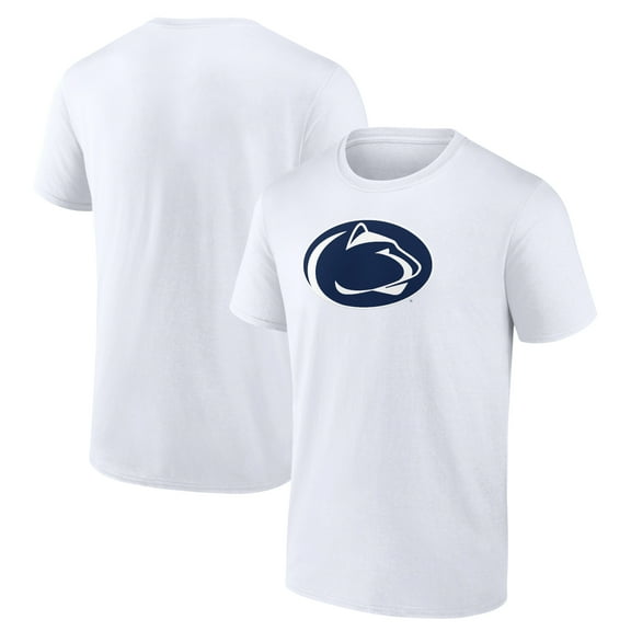 Men's White Penn State Nittany Lions Primary Team Logo T-Shirt
