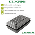 thumbnail image 4 of Gardener's Supply Company 24-Cell Grow Ease Seed Starting Kit, 4 of 8