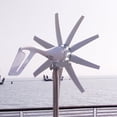 thumbnail image 2 of 1000W 8 Blades Free Energy Windmill 12V 24V Small Wind Turbine Generator For Home Farm Street Lamps Use Wind System ,Easy Installation, 2 of 6