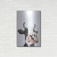thumbnail image 3 of Luxe Metal Art 'Watercolor Cow Portrait I' by Grace Popp, Metal Wall Art, 24"x36", 3 of 9