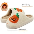 thumbnail image 3 of Ecetana  Halloween Slippers for Women Men Fuzzy House Shoes with Memory Foam, 3 of 7