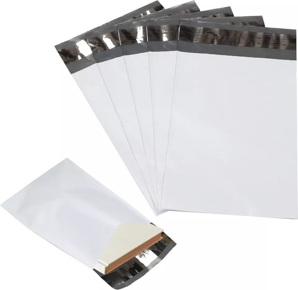 200-Pack Poly Mailers Shipping Envelopes Self Sealing Plastic Mailing Bags 12" X 8 3/4"
