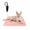 Pink, variant on Luciphia Dog Heating Pad Electric Heated Pet Mat for Cats Waterproof | Digital thermostat, power line protection tube