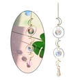 thumbnail image 3 of GUOOL Crystal Ball s Rainbow Metal Frame Pendant Home Room Garden Decor 5, 3 of 9