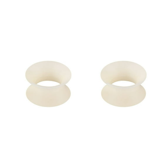 LAURITAMI Silicone Ear Tunnel Plug Piercing(3mm-20mm)