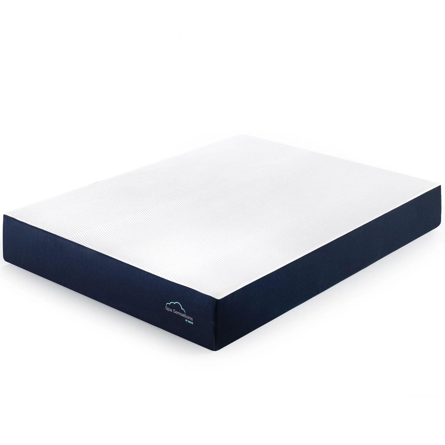 Zinus Spa Sensations Cloud 10 inch Firm Memory Foam Mattress, Twin, Full, Queen, King