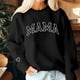 thumbnail image 4 of Penkiiy Mama Sweatshirt de manga larga Cheer Mom Shirt para Béisbol Fútbol Baile Baile Sport Suéter Top M Negro, 4 of 9