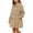 Khaki, variant on THDHVS Girls Trench Coat,Toddler Unisex Solid Button Front Trench Coat with Pockets Mid Length Long Sleeve,Girls Winter Coat Khaki 3-4 Years