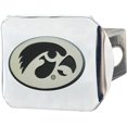 thumbnail image 1 of FANMATS NCAA University of Iowa Hawkeyes Couverture d'Attelage Chromée, 1 of 5