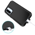 thumbnail image 5 of Petocase Phone Case for Samsung Galaxy A56 5G Case,[15 FT Military Grade Drop Protection] Heavy Duty Non-Slip Shockproof Dropproof 3-Layer Cover Phone Case for Galaxy A56,Black, 5 of 7