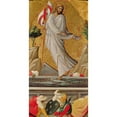 thumbnail image 2 of Giovanni Dal Ponte 14x24 Gold Ornate Framed and Double Matted Museum Art Print Titled - The Resurrection of Christ (15th Century), 2 of 4