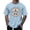 Z13-Light Blue, variant on White T Shirts for Men 3xl Cozy Loose Fit Crewneck Holiday Tees Clothes Solid Color Shirt Casual Short Sleeve Summer Basic Tops