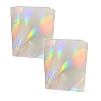 Clearance Office cabinet under $5,Sleeves For 6 Ring A5 Photocard Sleeves Double 4 Pocket Photo Pages Top Loading Photo Sheet Protector 2PC