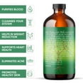 thumbnail image 3 of Herboganic Organic Green Living Bitters - Multifunction Beverage for Colon Cleansing Energy and Wellness 16 oz, 3 of 6