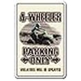 thumbnail image 2 of SignMission Z-4-Wheeler 8 x 12 in. 4-Wheeler Parking Only Sign, 2 of 4