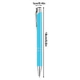 thumbnail image 3 of SLYNSHome Ballpoint Pen Office Supplies Business Accessories Products,Portable Black Metal Telescopic Ballpoint Pen Retractable Pens for Women Men - Sky Blue, 3 of 7