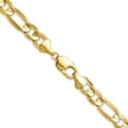 thumbnail image 3 of Primal Gold 10 Karat Yellow Gold 10mm Light Concave Figaro Chain, 3 of 4