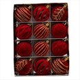 thumbnail image 1 of 12 Piezas 6CM Bola de Navidad Adornos Decoraciones de Árboles para la Boda de Vacaciones Decoración de Árbol de Navidad Bola Colgante B, 1 of 1