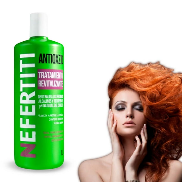 Tratamiento Revitalizante Con Keratina Nefertiti 1 lt Antioxzid