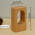 thumbnail image 2 of Lámpara de escritorio de madera, luz nocturna junto a la cama del dormitorio, iluminación regulable, lámpara de mesa creativa para decoración del hogar, 2 of 5