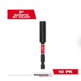 thumbnail image 2 of Milwaukee 48-32-4505 Shockwave Magnetic Bit Tip Holder 3-Inch, 10 Pack, 2 of 6