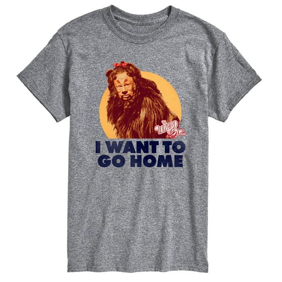 The Wizard of Oz - Lion Home - Men's Short Sleeve Graphic T-Shirt