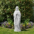 thumbnail image 3 of Erinnyees Blessed Virgin Mary Praying Statue, 29.9 Inch Outdoor Garden Sculpture for Yard and Patio, 3 of 9