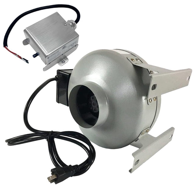 Ventilador de escape automático para conductos de secadora Tjernlund M-4DBT