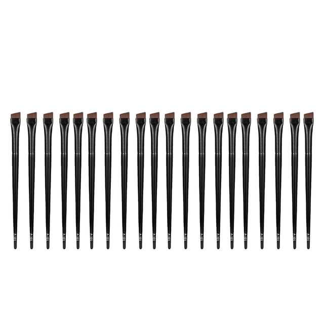 5/10/20/50Pcs Eyebrow Brush Professional Eyeliner Brushes Multifunction Small Angled Women Makeup Tool Reusable Cosmetic Tools A101(20pcs)
