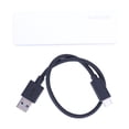 thumbnail image 2 of [23N33 Plata] Caja Unidad Estado Sólido M.2 NVMe NGFF SATA A USB3.1 Doble Protocolo 10GSSD Adecuada para 2230 2242 2260 2280 (Plata, 2 of 9