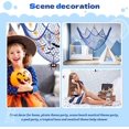 thumbnail image 2 of eZAKKA Decorative Fish Net, 79 x 59inch Mediterranean Style Nautical Decorative Fishing Net Wall Hangings Decoration with Sea Shells (Blue, 79 x 59 inch), 2 of 8