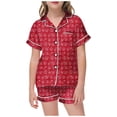 thumbnail image 2 of WEAIXIMIUNG Kid DIY Hand Painted Homewear Set Colouring Pajama Sets For And Girl Can Play With And Wea 160, 2 of 5