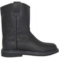 thumbnail image 2 of The Western Shops Mens Pull-On Leather Soft Toe Work Boot, 2 of 5